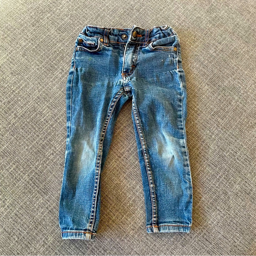 3T adjustable waistband skinny jeans boys